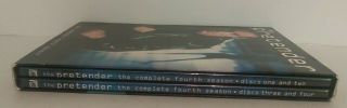 The Pretender Complete 4season DVD 2009 4 Disc Set DISCS RARE OOP 2