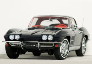 1:18 Autoart " 1963 Chevrolet Corvette Sting Ray " (daytona Blue) Limited Ed Rare