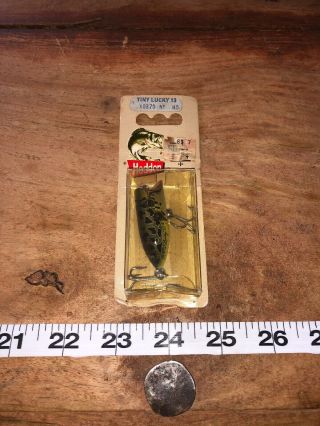 Vintage Heddon Tiny Lucky 13 X0370 Nf H5 Nos In Package