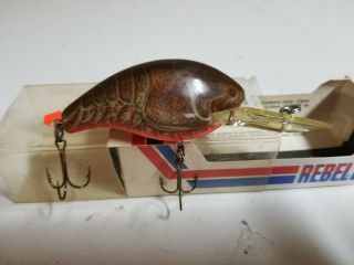 Vintage Rebel Deep R Maxi Lure In Natural Crawfish Color