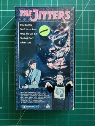 The Jitters Vhs Prism Rare Horror Cutbox