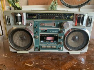 Rare Vintage Lasonic Trc - 920t Boombox Cassette Tape Player Stereo