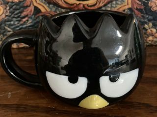 Badtz Maru Vintage Sanrio Mug Coffee Cup Ceramic Hello Kitty Rare