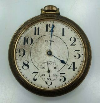 Antique Elgin 16s 15j Grade 313 Pocket Watch C.  1921