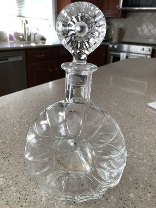 Rare Vintage Remy Martin Louis Xiii Cognac Baccarat Crystal Bottle Decanter Nr