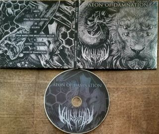 Kill Robot Kill Aeon Of Damnation Cd Rare Abacabb Blind Witness Rose Funeral