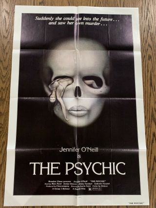 The Psychic - Ultra Rare Horror Cult Vintage Movie Poster