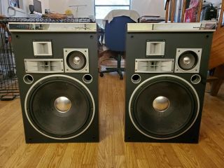 Rare Pioneer CS - 703 Speakers Pair Vintage Hi Fi 2