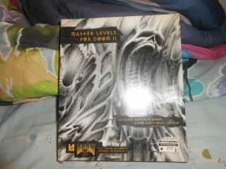 Master Levels Doom Ii By Id - Vintage Pc Game - Rare 1995 Big Box Cd