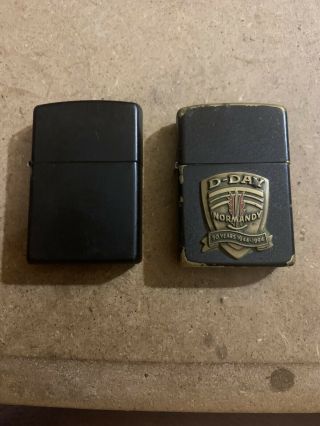 1994 Zippo D - Day 50th Anniversary Full Size Lighter Rare