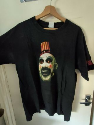 House Of 1000 Corpses Rob Zombie T Shirt - Vintage Very Rare - Size L