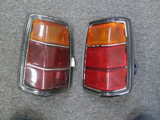 Tail Lamp Set Oem Jdm Honda Civic Cvcc 1200 1500 1976 1977 1978 1979 Rare