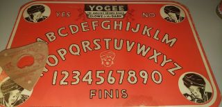 Vintage Rare 1944 Yogee The Talking Board With Planchette