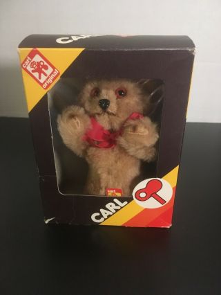 Vintage Rare - Max Carl Dancing Bear Mechanical Wind Up Toy Germany