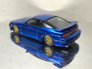 Jada Toys Nissan 1:64 Sileighty 240sx / 180sx Silvia Initial D Rare Blue Vintage