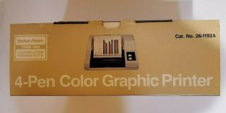 Radio Shack CGP - 115 4 - Pen Color Graphic Printer for TRS - 80 26 - 1192A RARE - NIB 3
