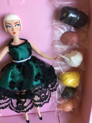 Rare Artist Joey Versaw 3D Printing Hand Painted Mary Magpie 7” Doll & Wigs 3