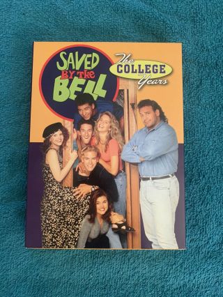 Saved By The Bell: The College Years Complete Series Oop 3 - Disc Dvd Rare Tv Show