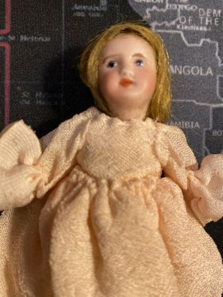 Extremely rare vintage french SFBJ BISQUE doll only 3 1/2 