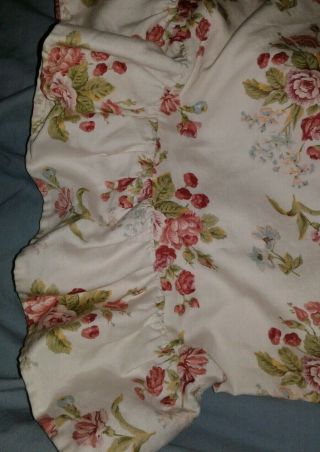 Rare Ralph Lauren - Emily Anne Cotton Sateen Pillowcase Floral Ruffle
