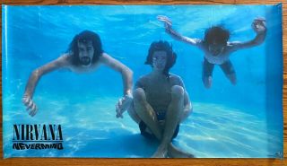 Nirvana - Nevermind Promo Poster - 1992 Sub Pop/dgc - Rare & Vintage Kurt Cobain