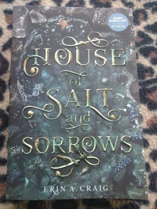 House Of Salt And Sorrows Erin A.  Craig Rare 2019 Arc Uncorrected Proof