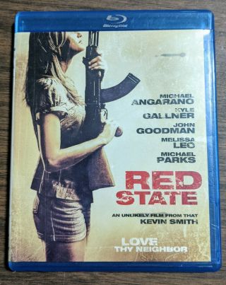 Red State (blu - Ray Disc,  2011) Kevin Smith Religious Cult Oop Rare