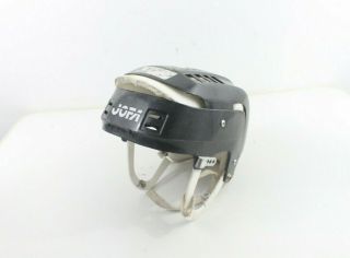 Vintage Rare Jofa Jr Black Hockey/hurling Helmet Style White Black