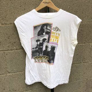 Rare Vintage Thompson Twins 1985 Tour Of Future Days Shirt Size Large