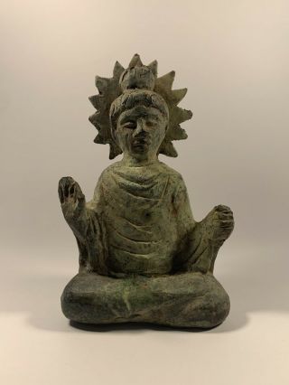 Rare 19th Century Chinese Bronze Buddha - Stunning Example