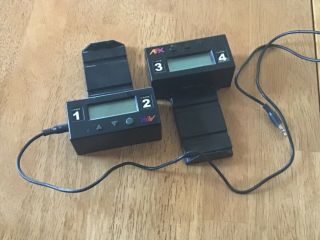 Afx Tomy Electronic 4 Lane Lap Counters Very Rare.  Slot Car Racing