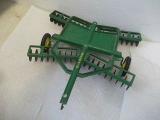 Rare Vintage 1/16 Scale Ertl John Deere Disc In For Its Age