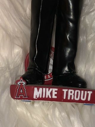 RARE Mike Trout 2009 Draft Day Angels Bobble Los Angeles Angels Bobblehead ’d 3