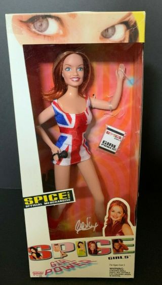 Nib Vintage Rare Spice Girls Girl Power Barbie Doll 1998 “ginger Spice” Geri