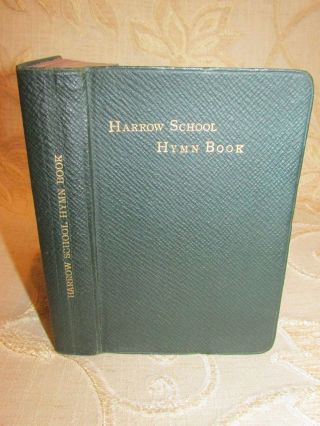 Antique Book Of Hymns For The Chapel Of Harrow School - 1908