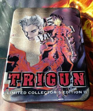 Trigun - Limited Collectors Edition Ii Limited Edition Tin Set - Very Rare