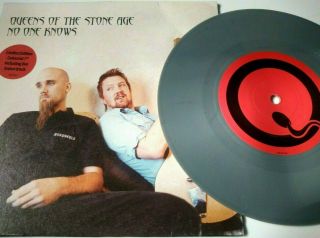 Queens Of The Stone Age 7 " Grey Vinyl - No One Knows Rare 2002 Single Rock Metal