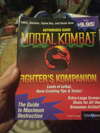 Mortal Kombat Authorized Guide Fighter 