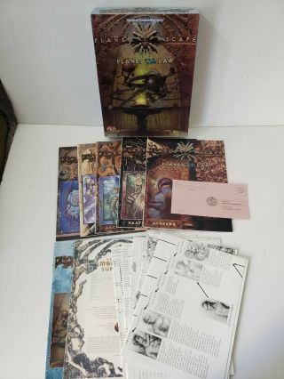 Tsr Ad&d 2nd Ed Planescape Box Set - Planes Of Law (very Rare And Complete)