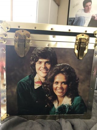 Rare Donny And Marie Osmond Trunk/ Chest