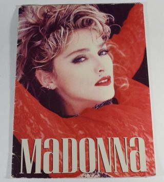 Madonna First Tour 1985 Like A Virgin Concert Program Book Rare