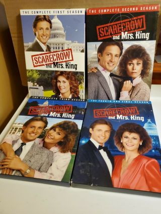 Scarecrow And Mrs King Complete Series Seasons 1 - 4 Dvd Region 1 Rare Oop Dvd Set