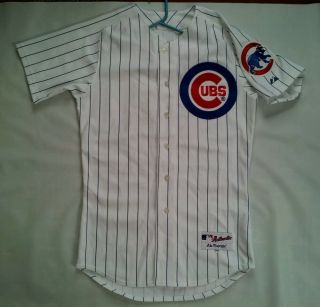 Vintage Rare Made In Usa Majestic Chicago Cubs 9 Juan Pierre Jersey In Size 40