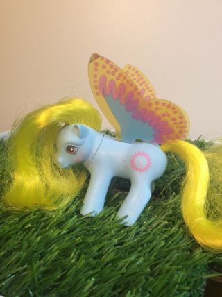 Vintage G1 Windy Wing My Little Pony Whirly Rare 1988 Pretty Mlp 1
