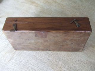 VINTAGE BRASS WEIGHTS IN FITTED WOODEN BOX - 3