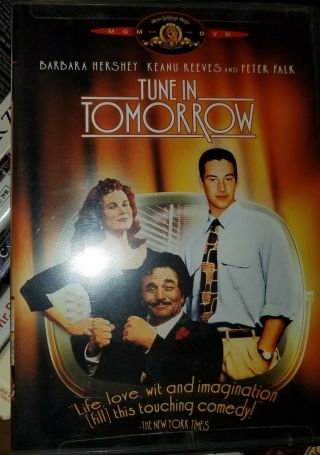 Tune In Tomorrow (dvd,  2003,  Widescreen/full Frame) Keanu Reeves 1990 Rare Oop