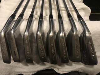 Vintage And Rare Titleist Tour Model Irons 3 - Pw Left Handed