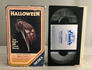 Halloween 1978 Media Beta Tape John Carpenter Jamie Lee Curtis Rare