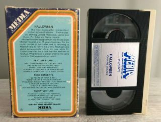 Halloween 1978 Media Beta Tape John Carpenter Jamie Lee Curtis RARE 2