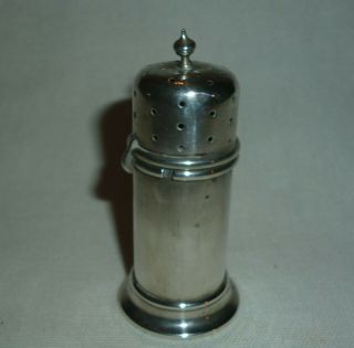 Rare Antique Solid Silver Pepper Pot By Henry Williamson Ltd,  Birmingham 1894